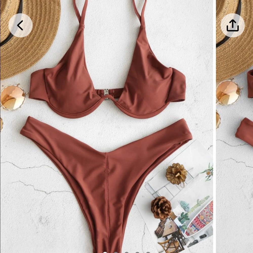 High leg bikini